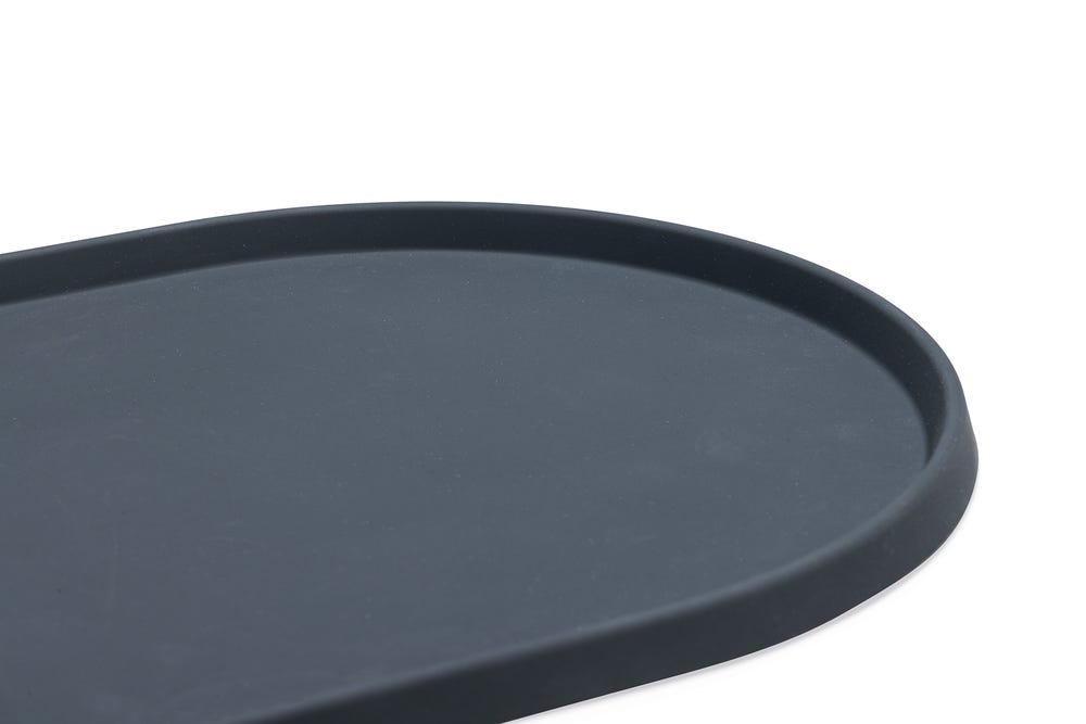 Designed by Lotte Placemat Silicone Oona Antraciet 45 x 25 cm