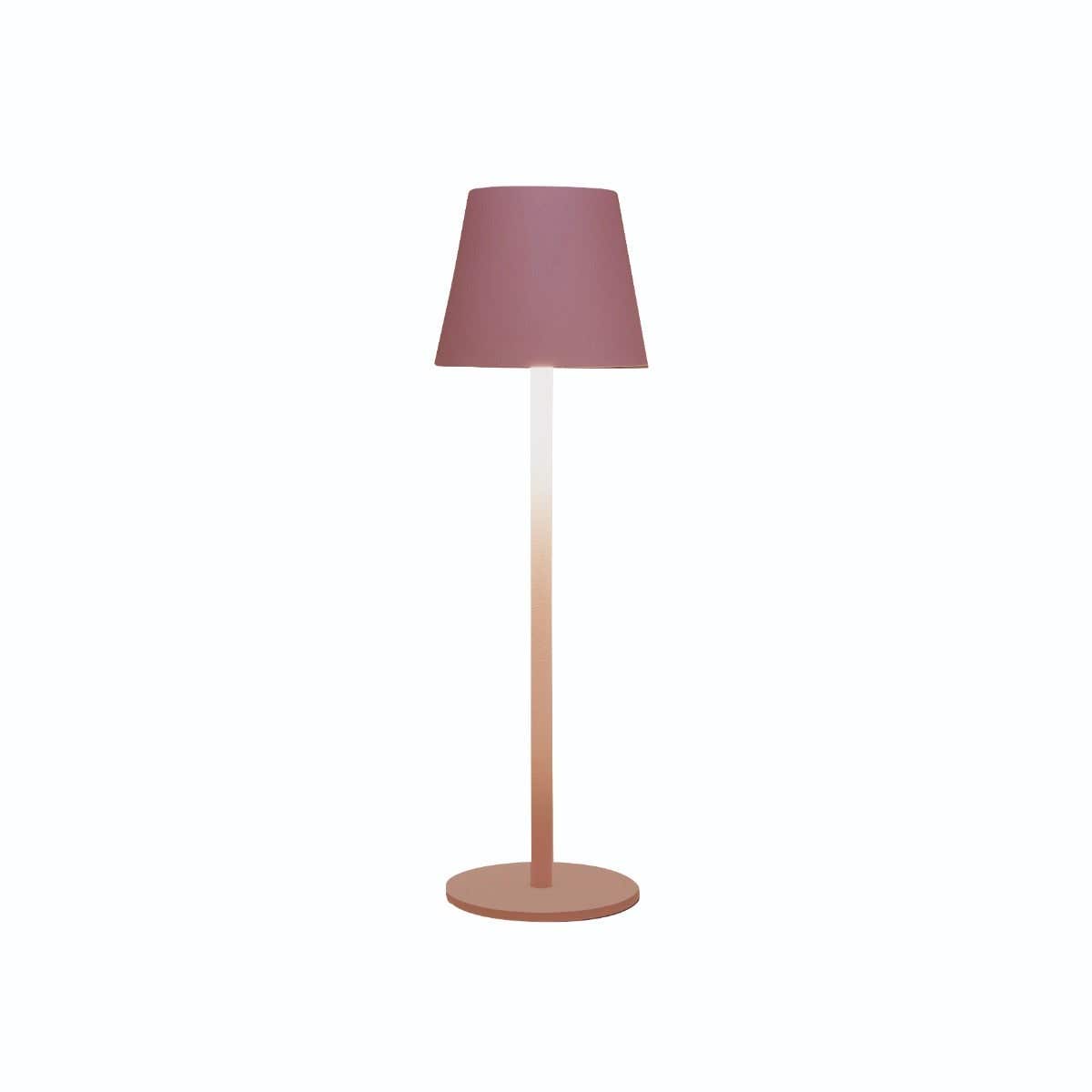 Draadloze Tafellamp Mat Roze 11 x 36.5 LED Warm Wit Dimbaar