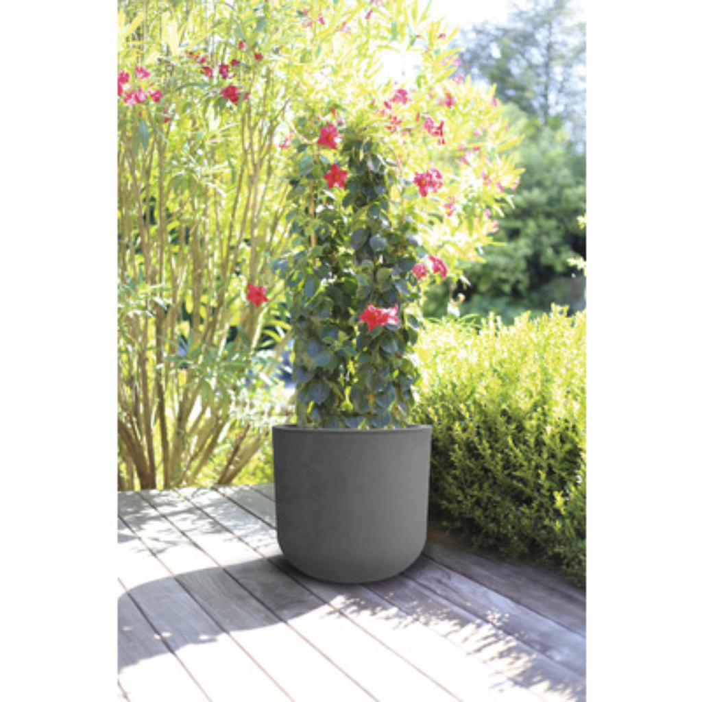 Eda Pot Basalt Up Egg Antraciet 485 x 462 cm