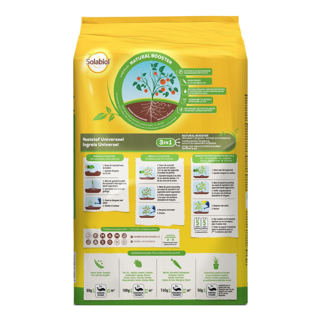 Solabiol Meststof moestuin 5 kg