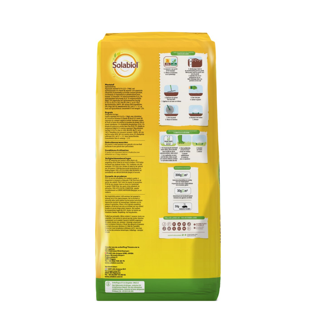 Solabiol Meststof gazon 10 kg