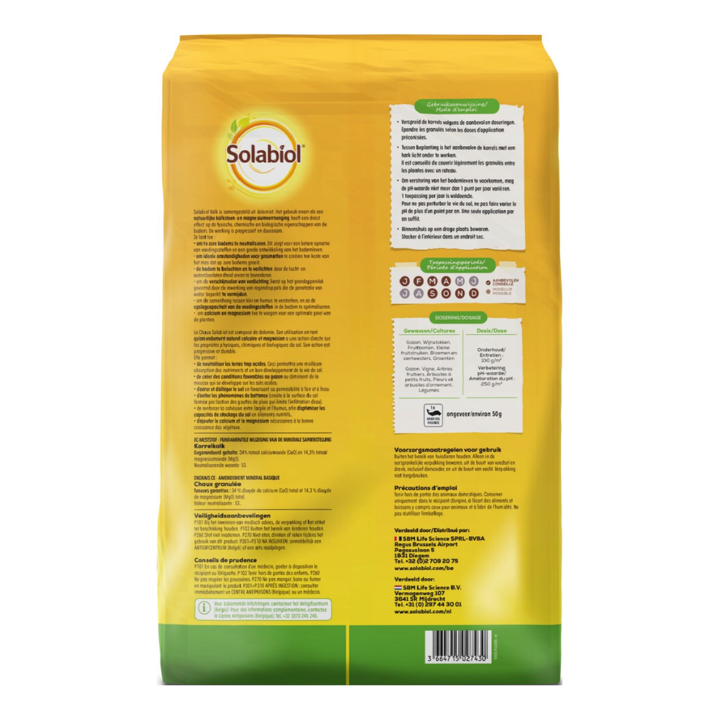 Solabiol Kalk dolomiet 10 kg