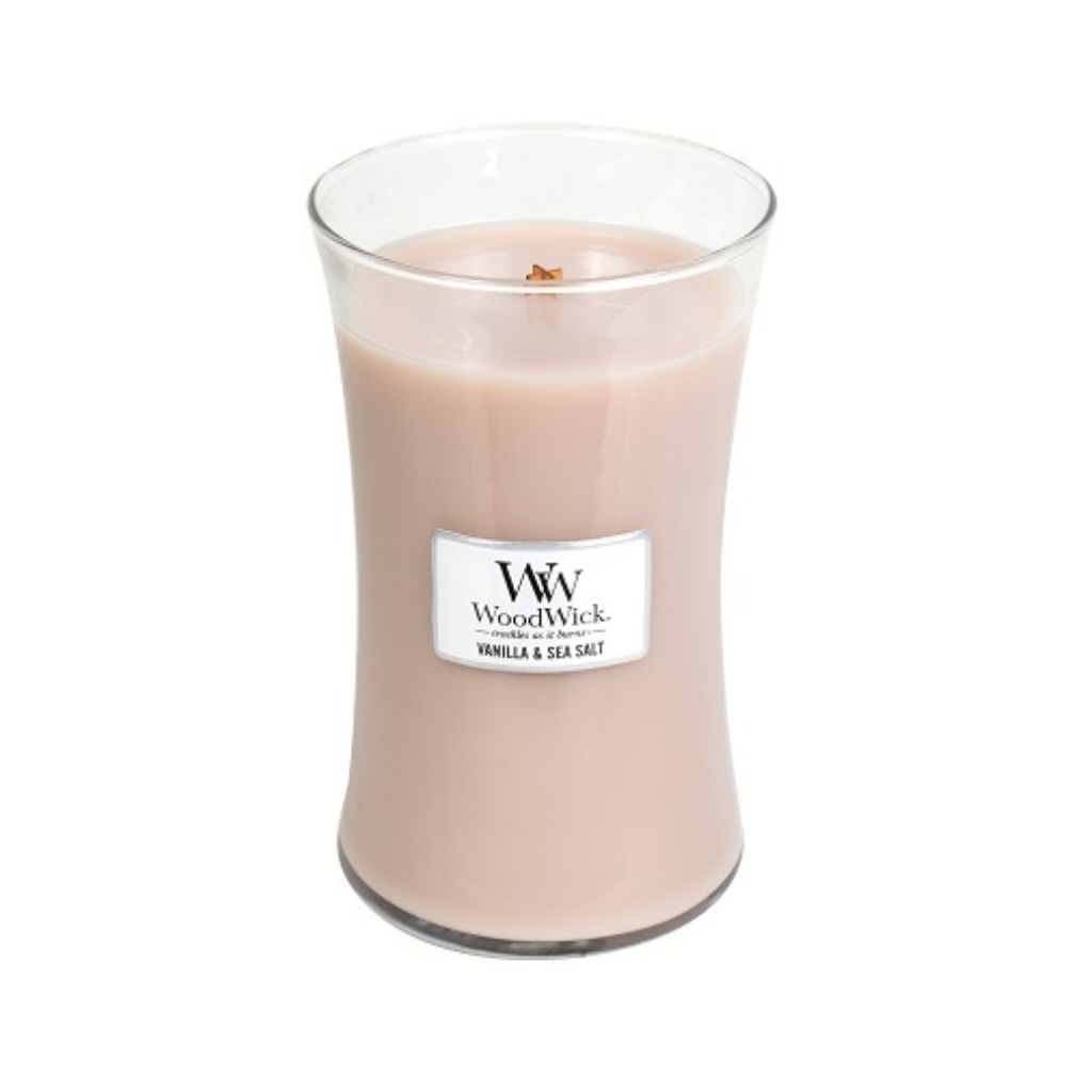WoodWick Vanilla & Sea Salt Large Candle
