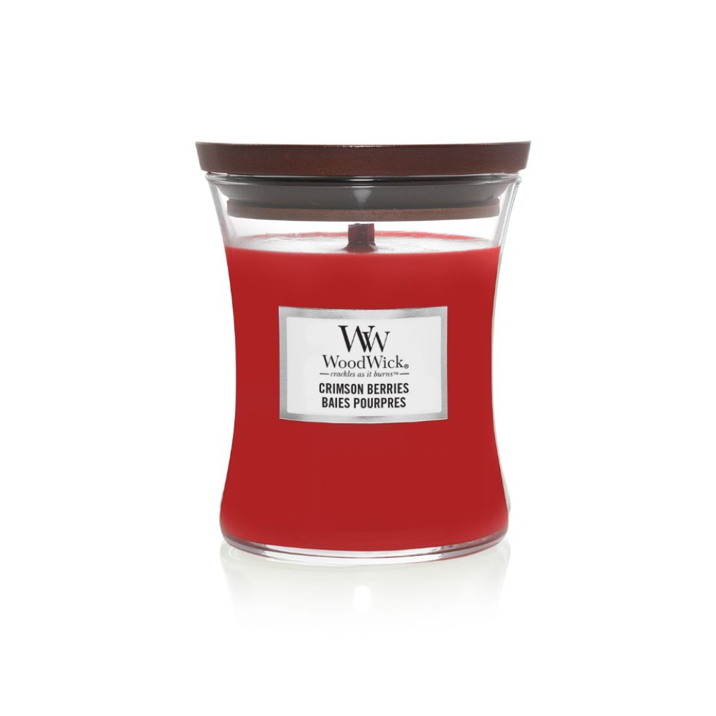 WoodWick Crimson Berries Mini Candle