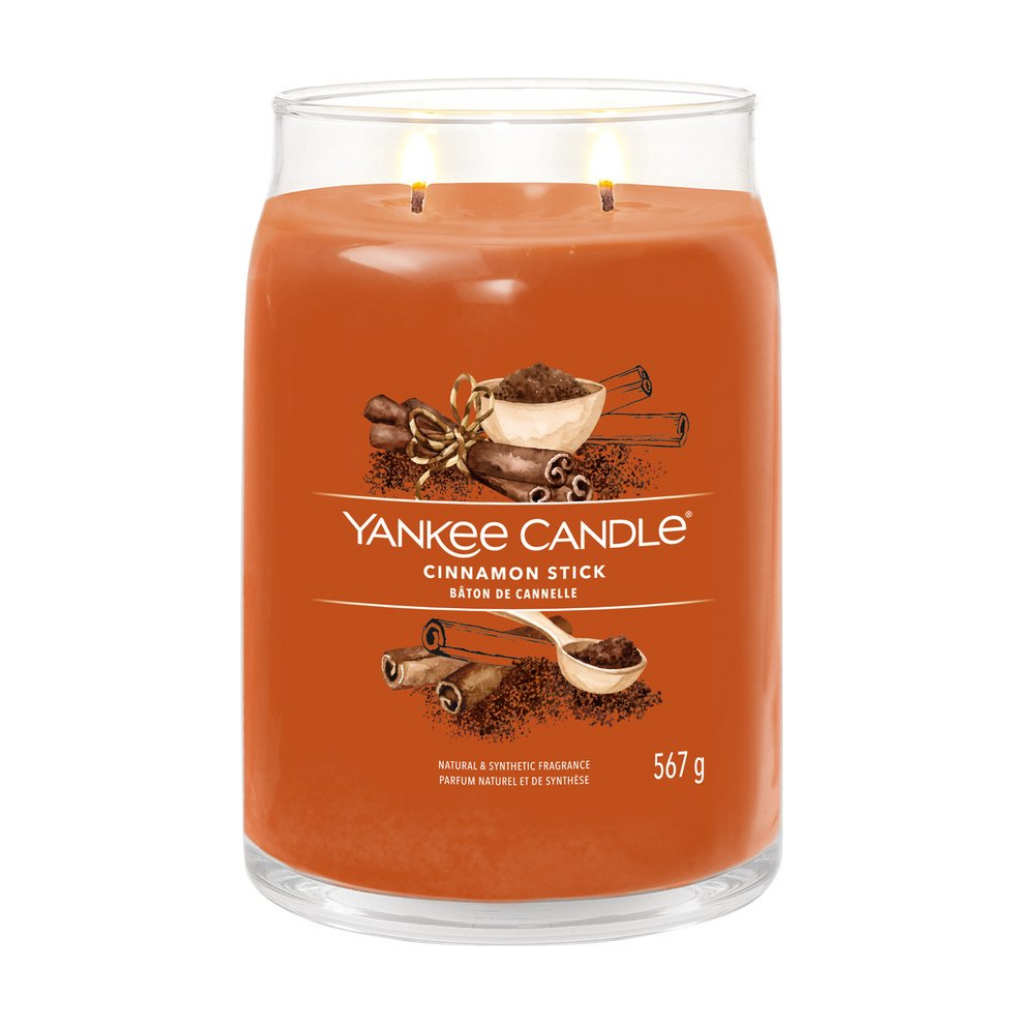 Yankee Candle Geurkaars Cinnamon Stick Signature Large