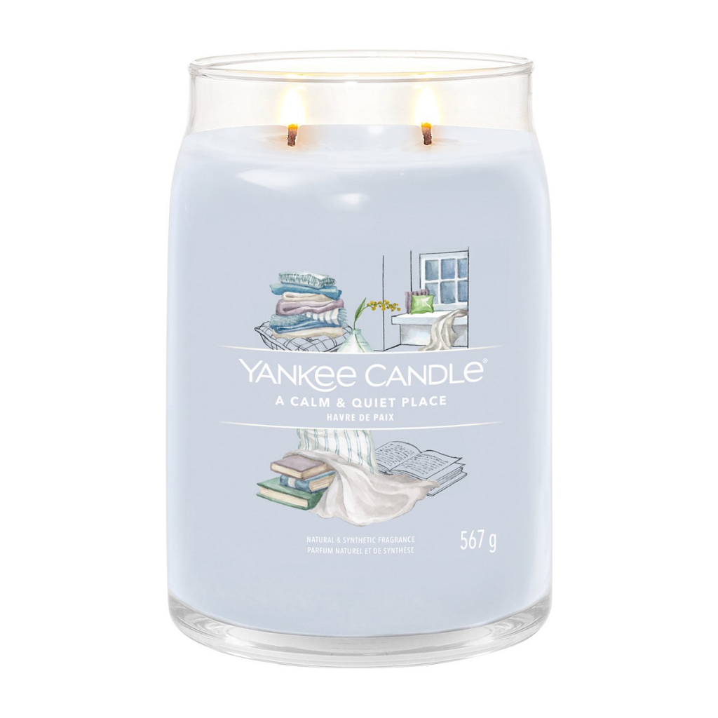 Yankee Candle Geurkaars A Calm & Quiet Place Signature Large