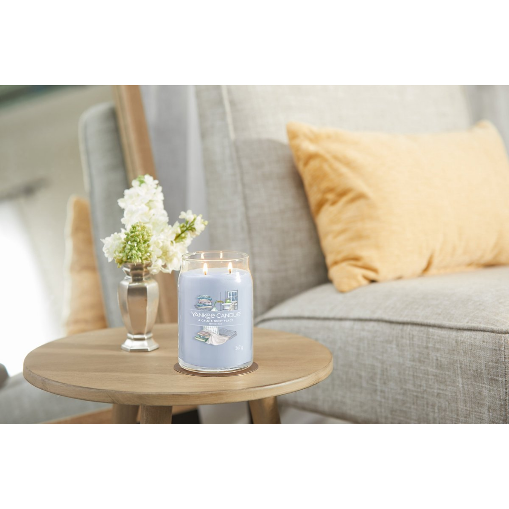 Yankee Candle Geurkaars A Calm & Quiet Place Signature Large