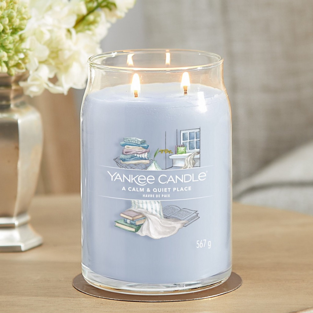 Yankee Candle Geurkaars A Calm & Quiet Place Signature Large