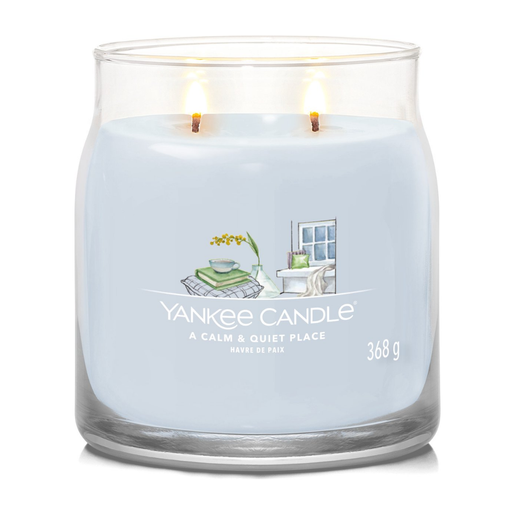 Yankee Candle Geurkaars A Calm & Quiet Place Signature Medium