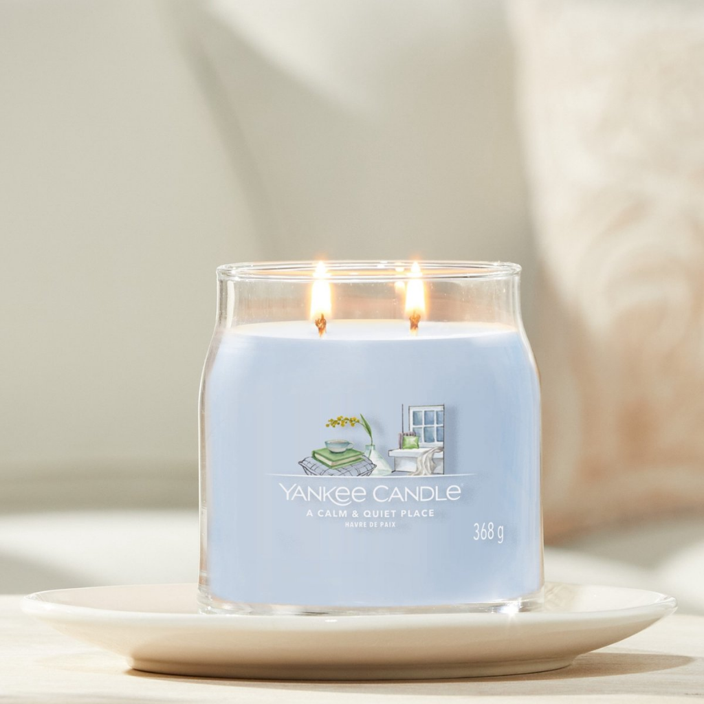 Yankee Candle Geurkaars A Calm & Quiet Place Signature Medium