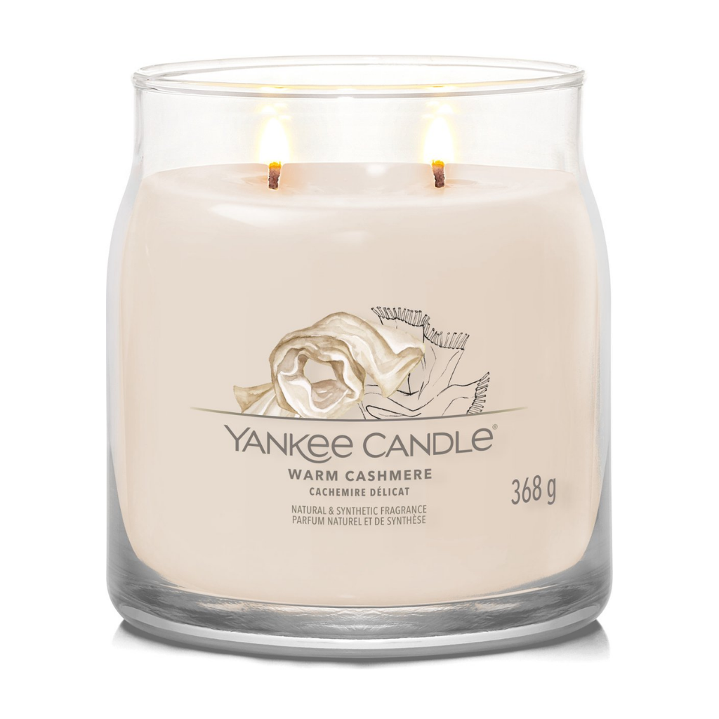 Yankee Candle Geurkaars Warm Cashmere Signature Medium