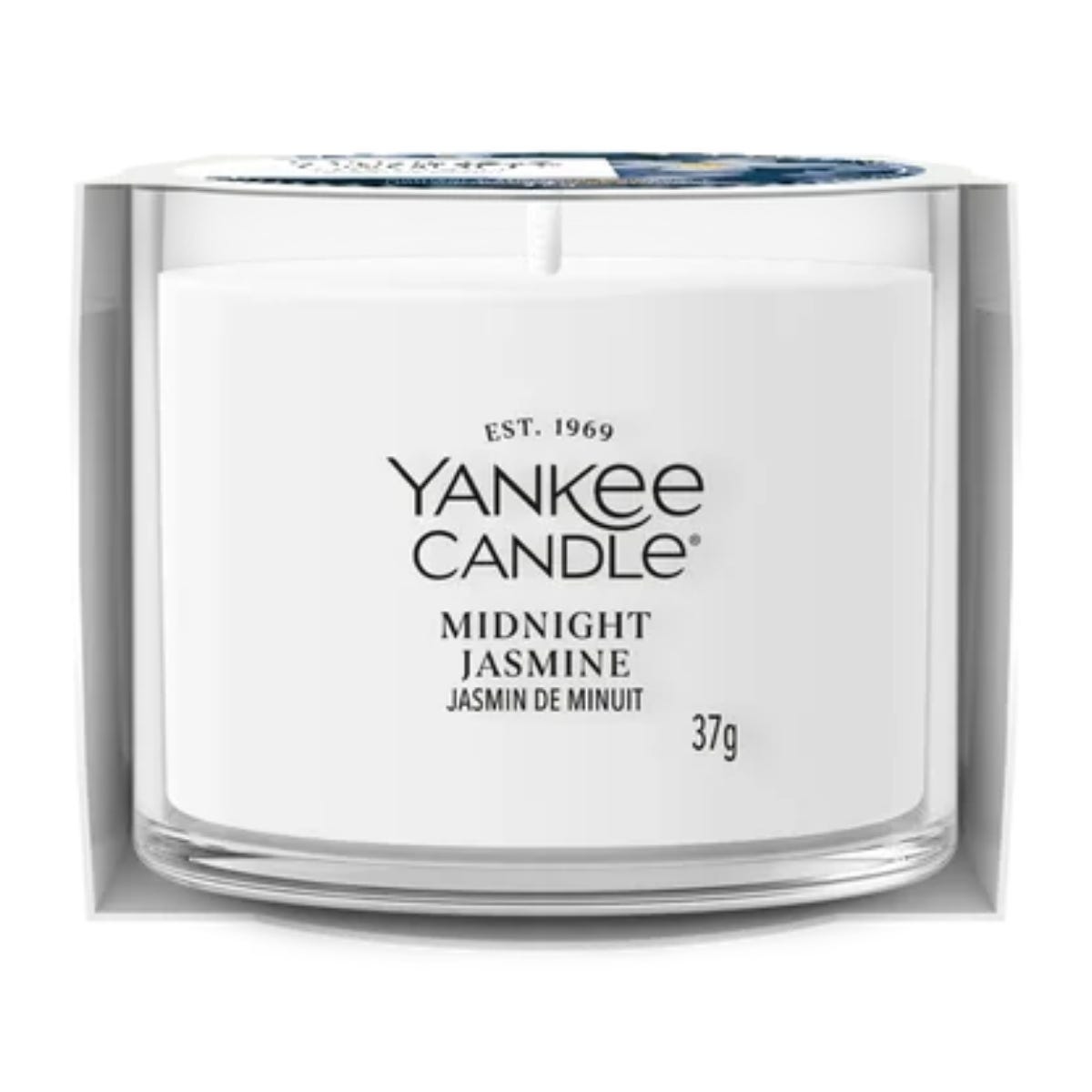Yankee Candle Geurkaars Mini Votive Midnight Jasmine Paars 5.4 x 5.4 x 4.2 cm