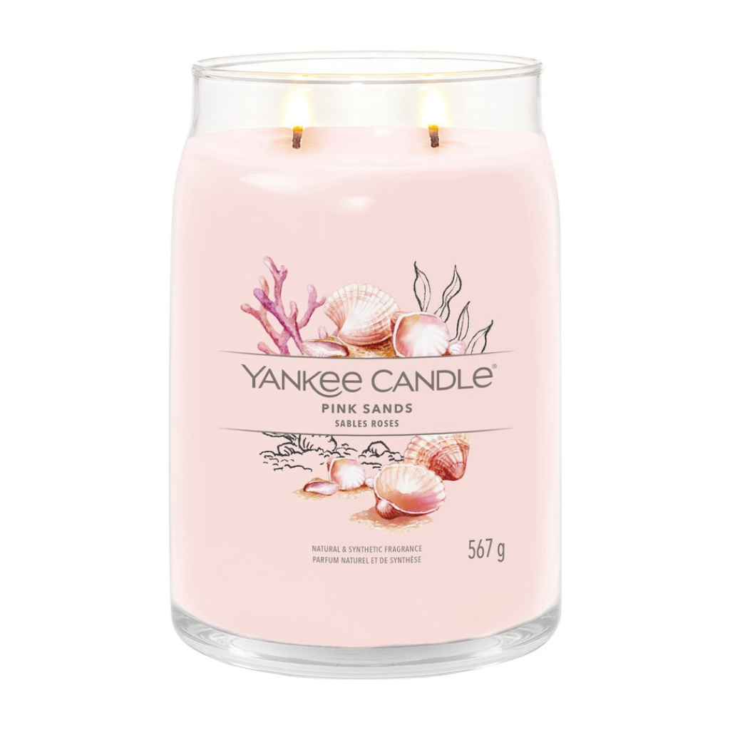 Yankee Candle Geurkaars Pink Sands Signature Large