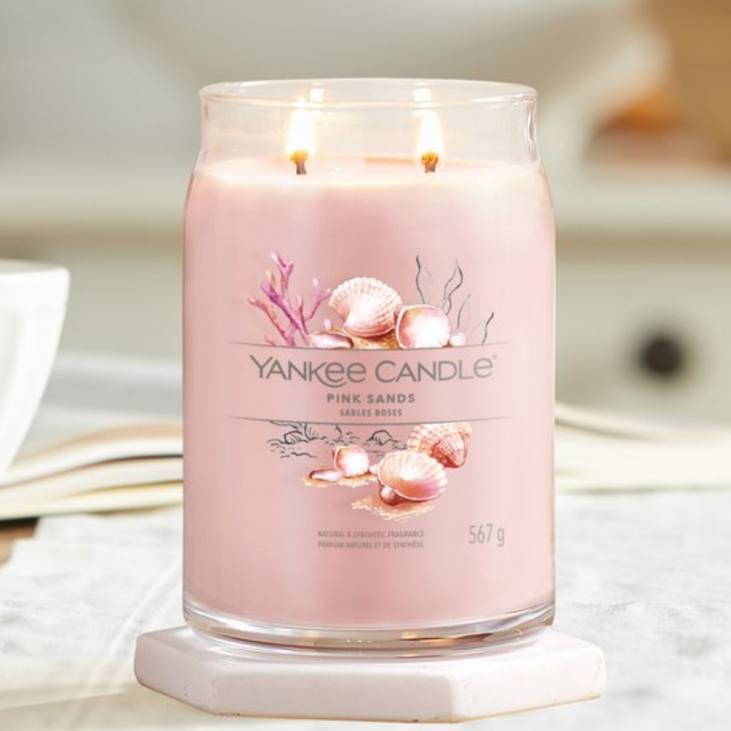 Yankee Candle Geurkaars Pink Sands Signature Large