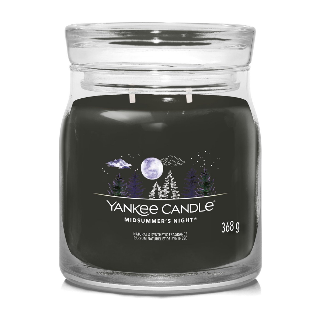 Yankee Candle Geurkaars Midsummer’s Night Signature Medium