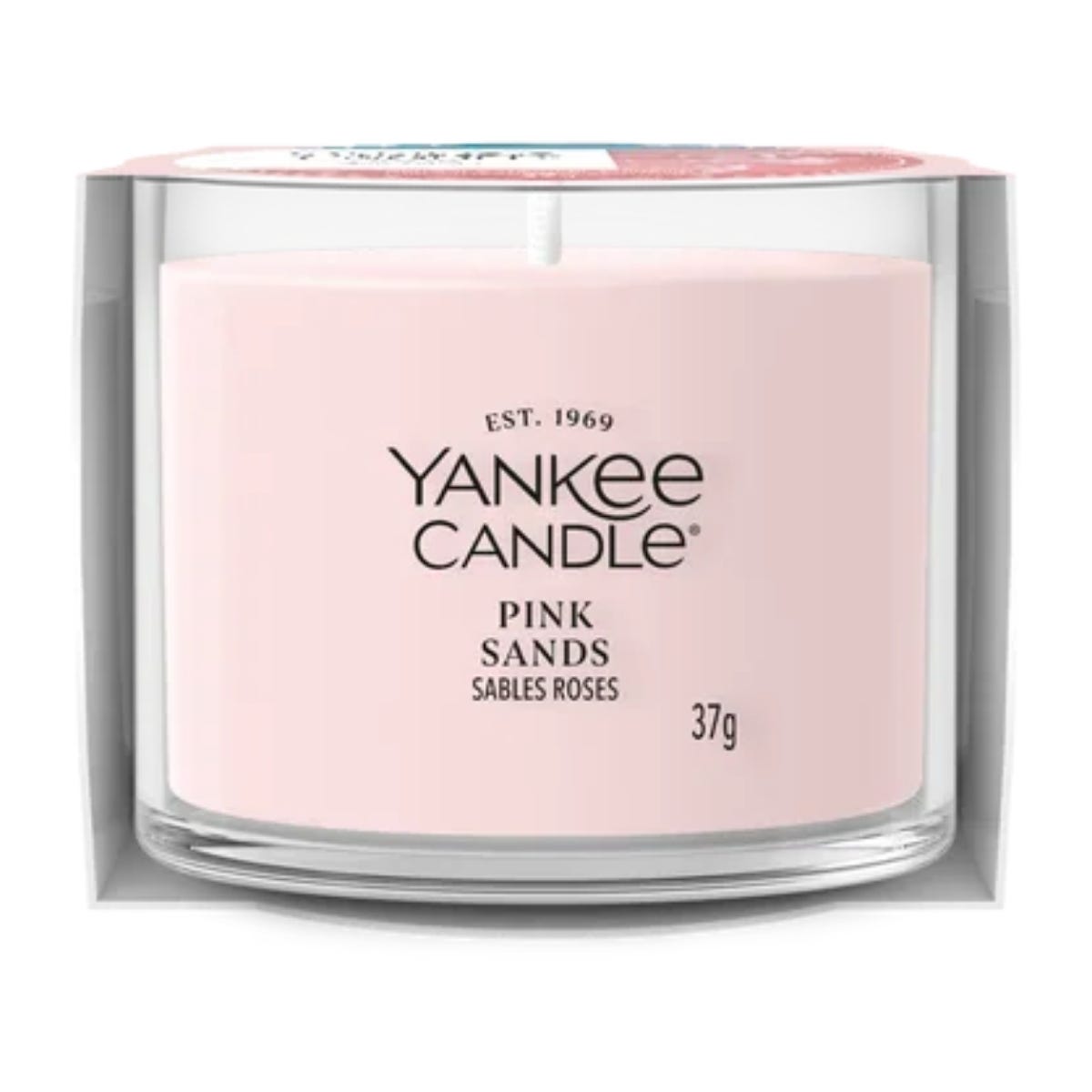 Yankee Candle Geurkaars Mini Votive Pink Sands Roze 5.4 x 5.4 x 4.2 cm