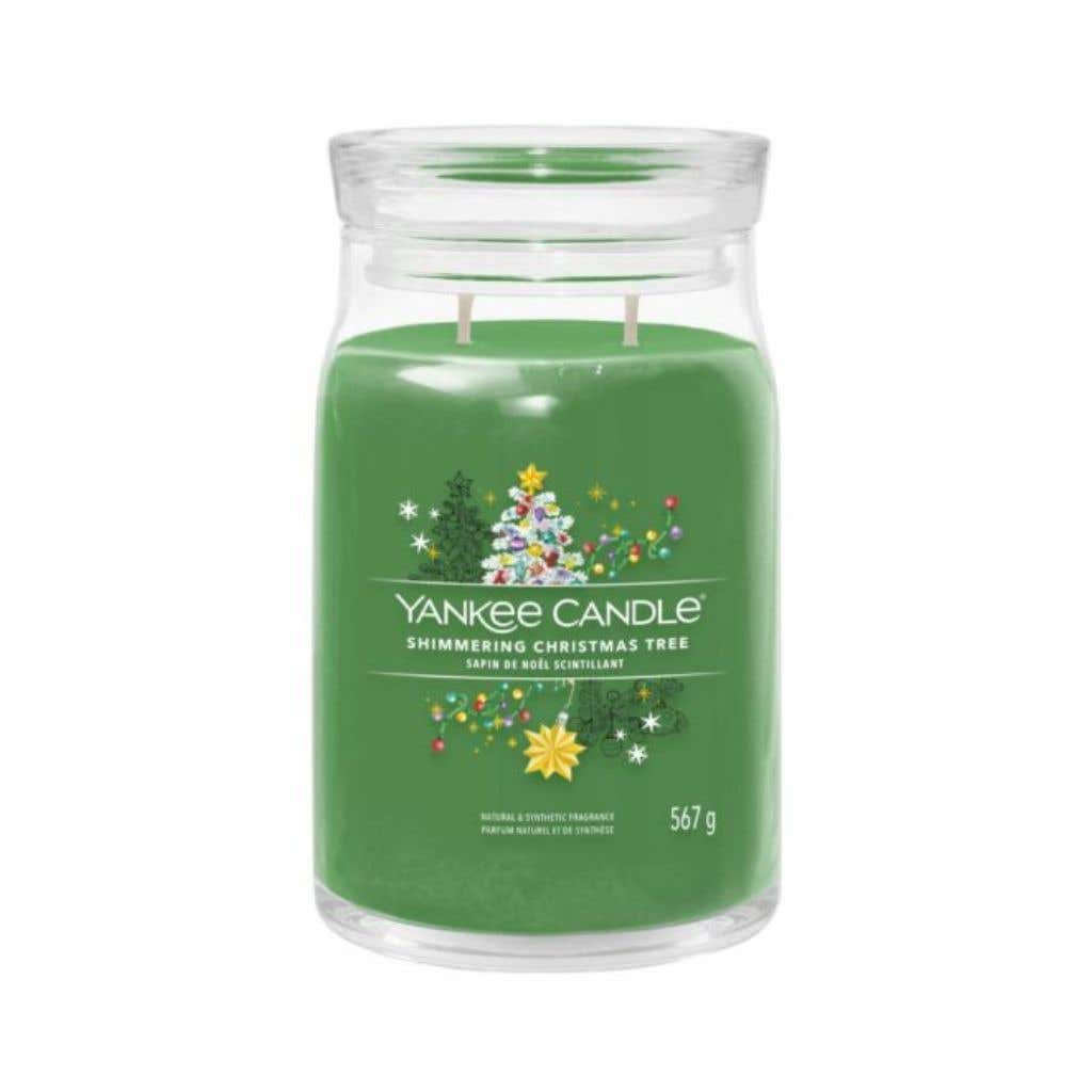 Yankee Candle Shimmering Christmas Tree Signature Large