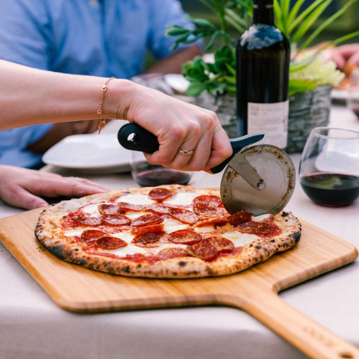 Ooni Pizzasnijder RVS