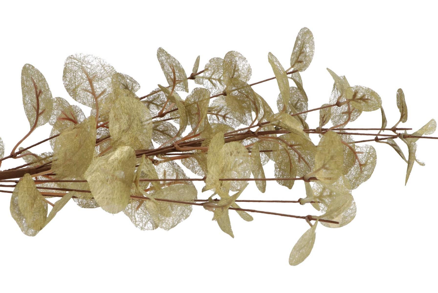 Kunsttak Silk Euca Cinerea Goud 72cm