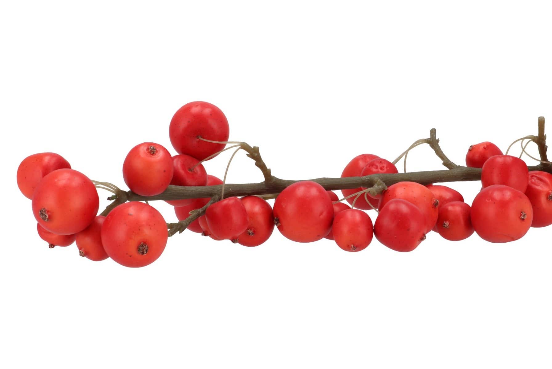 Kunsttak zijde Apple Sentinel Red 66 cm