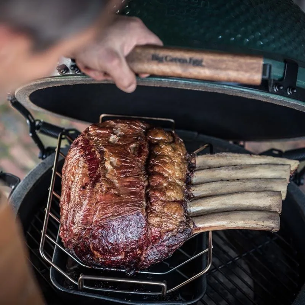 Big Green Egg Ribs and Roasting Rack M, S
