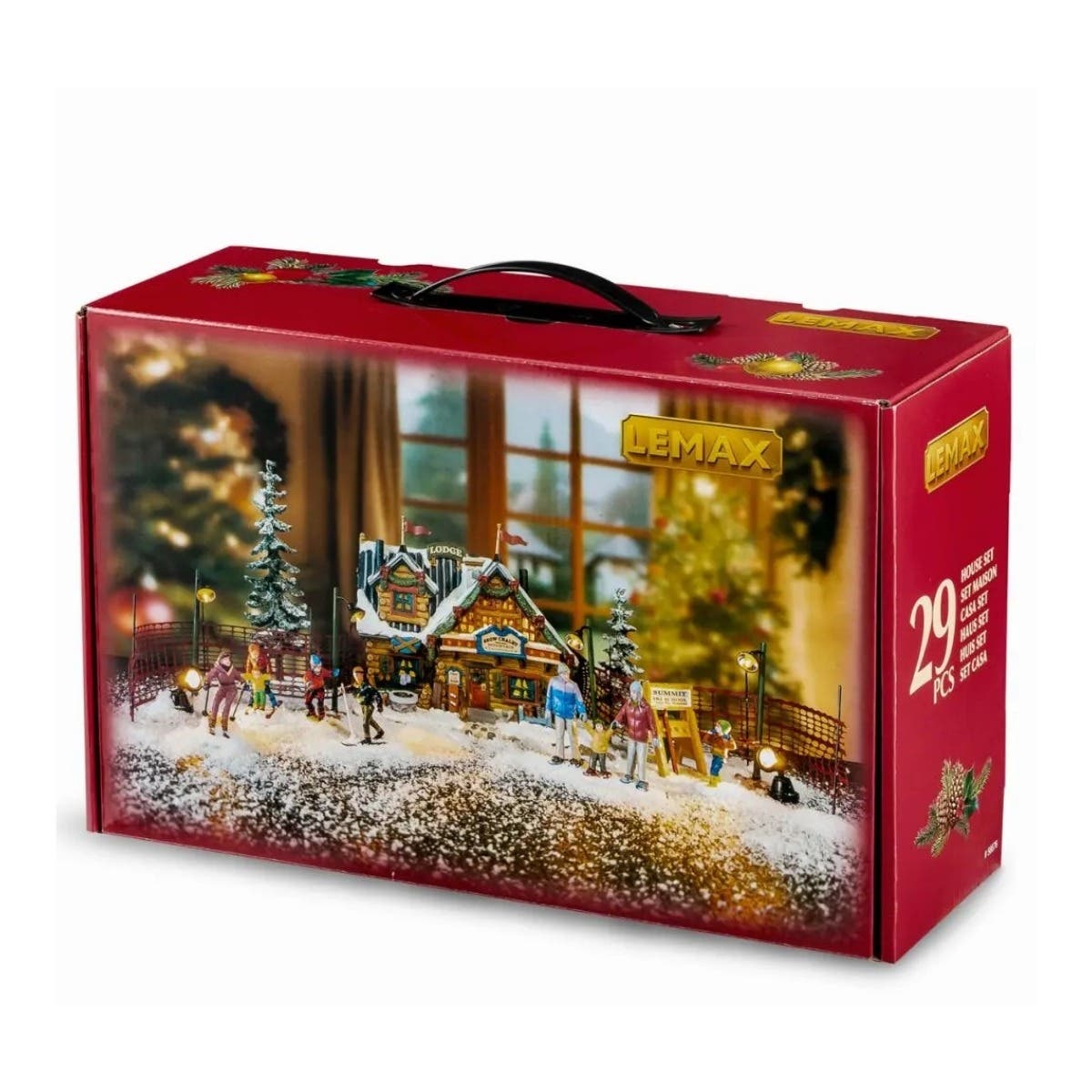Lemax Apres-ski lodge set met adapter