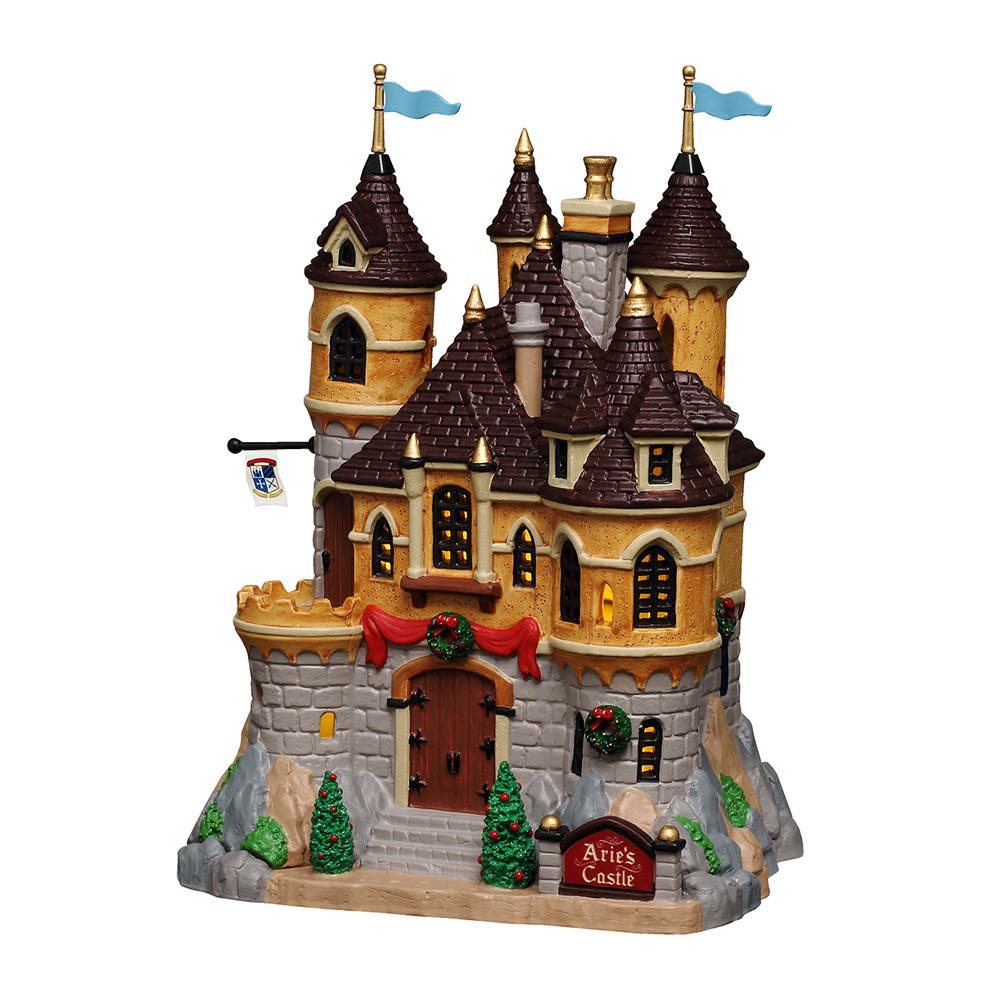 Lemax Kerstdorphuisje Arie's Castle met Verlichting 17 x 23 x 14.3 cm