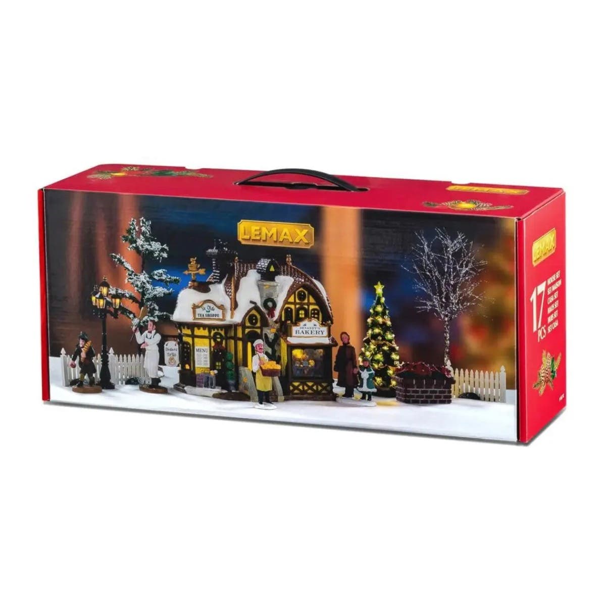 Lemax Kerstdorphuisje Devaney's Bakery Set met Verlichting 51.9 x 22.8 x 14.9 cm