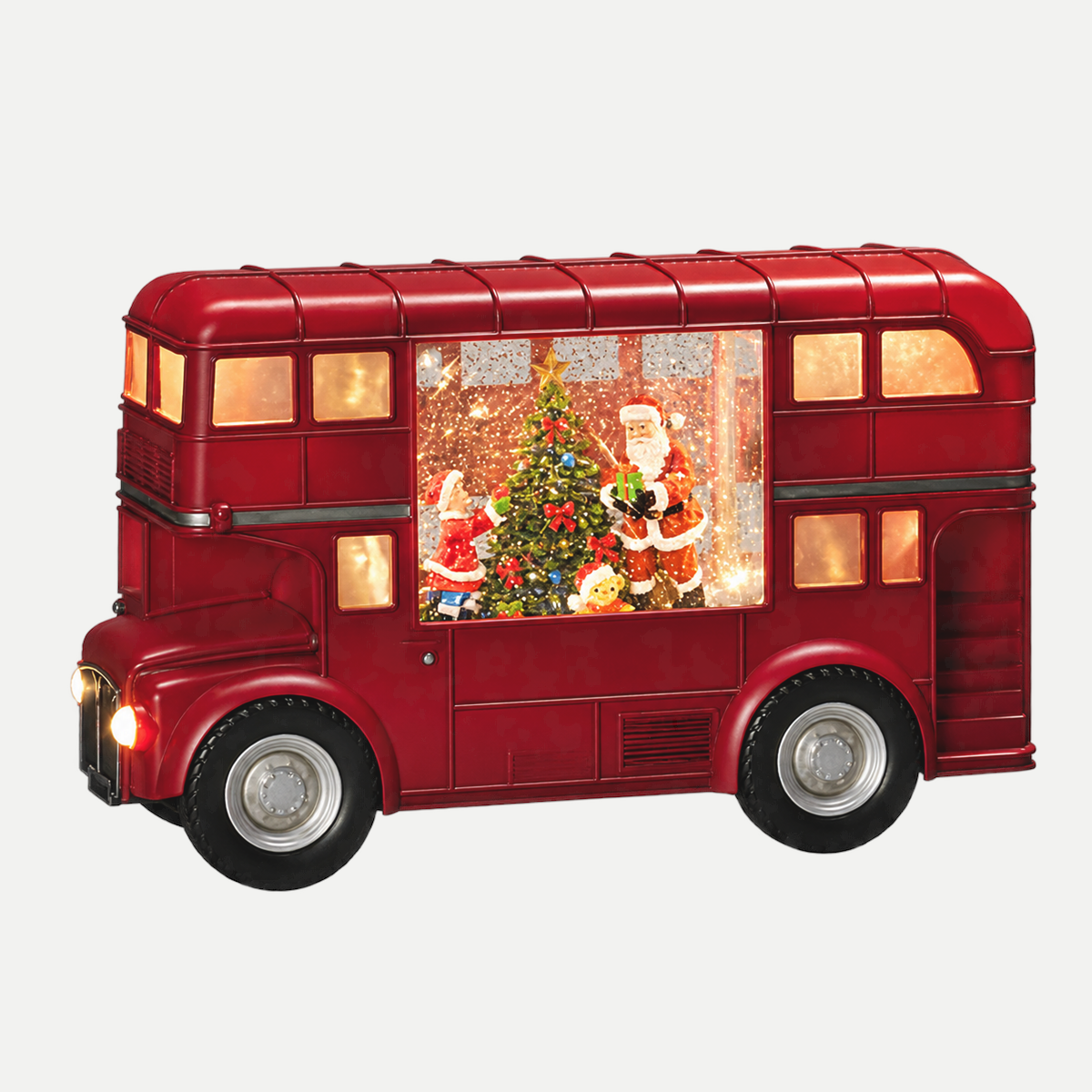 Konstsmide Verlicht Kerstfiguur Dubbeldekker 29.5 x 18.5 x 10.6 cm