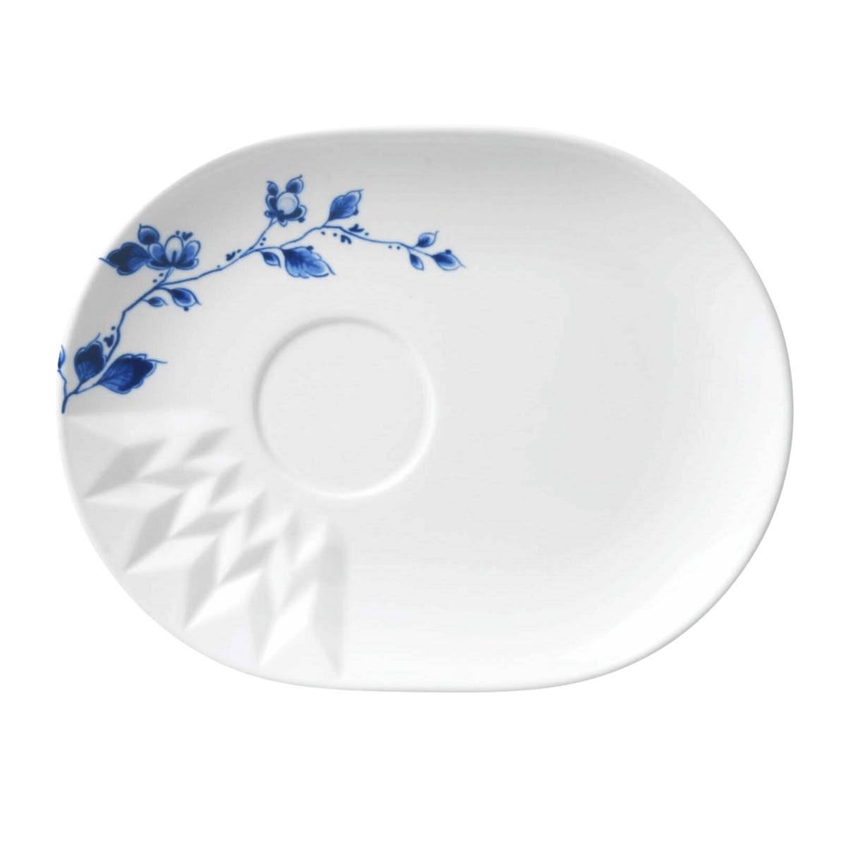 Heinen Delfts Blauw Multibordje Blauw Vouw