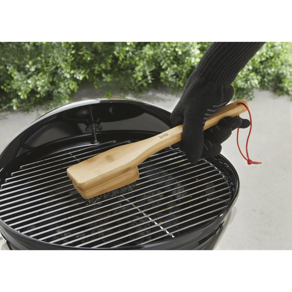 Weber Grillborstel Bamboe 30 cm