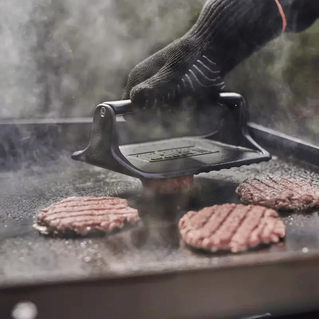 Weber Hamburgerpers Gietijzer 23 x 15 x 7.4 cm