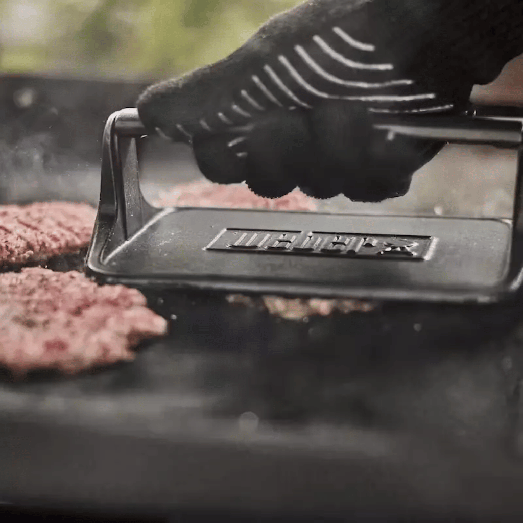 Weber Hamburgerpers Gietijzer 23 x 15 x 7.4 cm