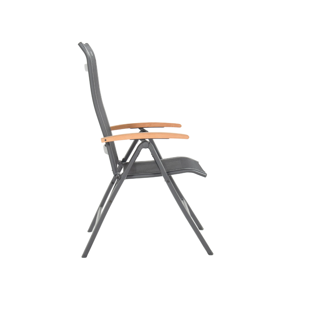 Hartman Verstelbare Tuinstoel Alice Antraciet 69 x 63 x 111 cm