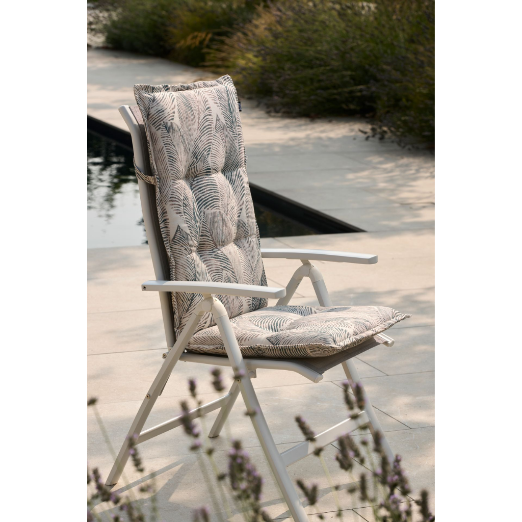 Hartman Verstelbare Tuinstoel Alice Beige 63 x 68 x 110 cm