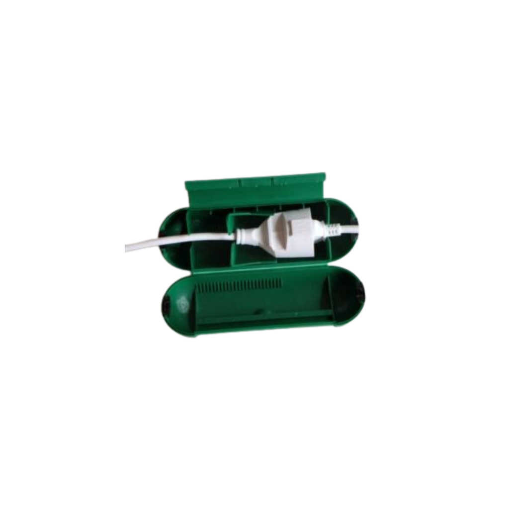 Veiligheidsstekkerdoos Groen