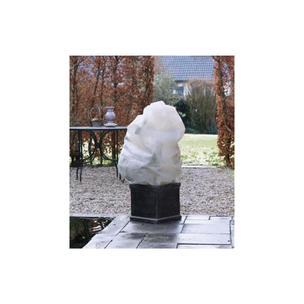 Nature Planten Winterafdekhoes met koord beige 