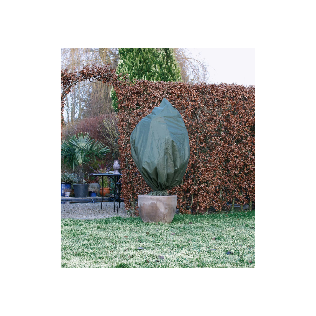 Nature Planten Winterafdekhoes met rits groen