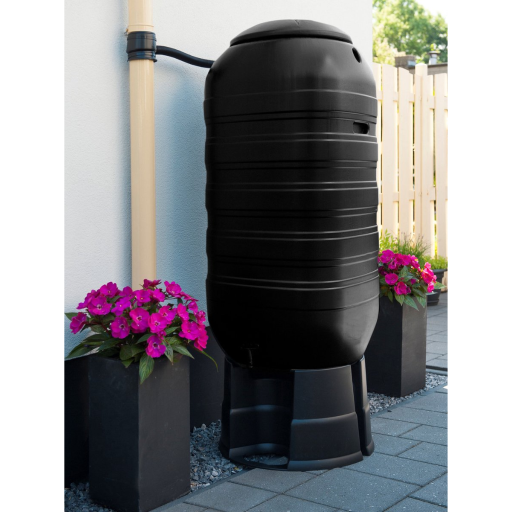 Nature Regenton 250L zwart slimline