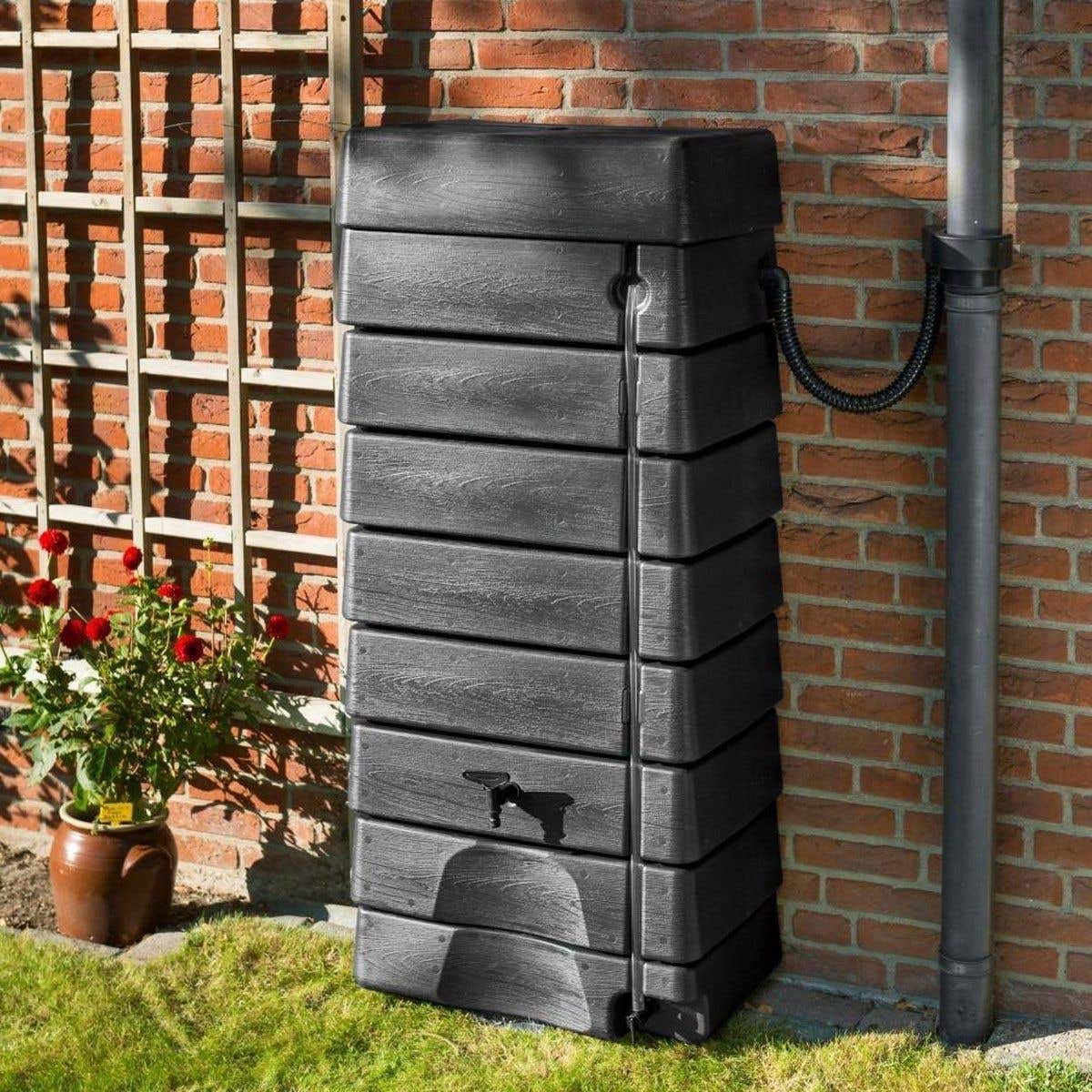 Nature Regenton Antraciet 276 L 58.5 x 39.5 x 134.5 cm