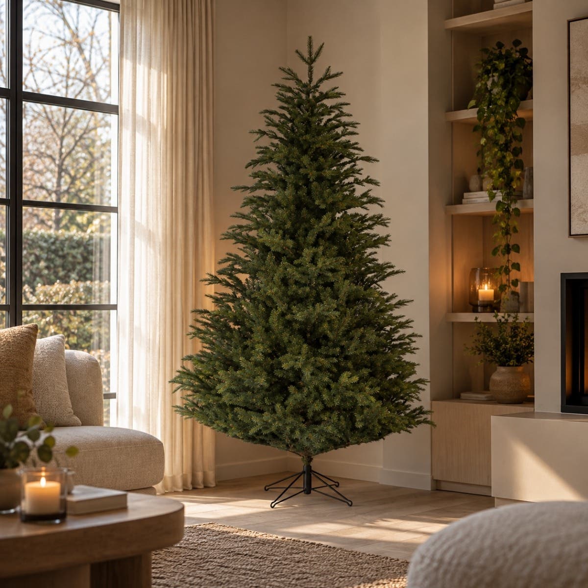 Black Box Trees Kunstkerstboom Frasier Groen 215 x 145 cm