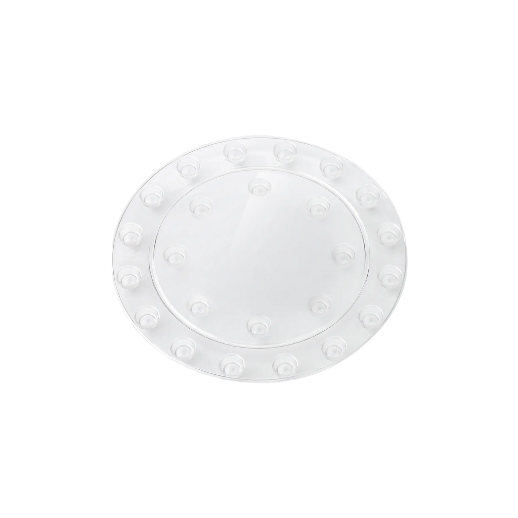 Elho Floorprotector Rond Transparant 21 x 2 cm