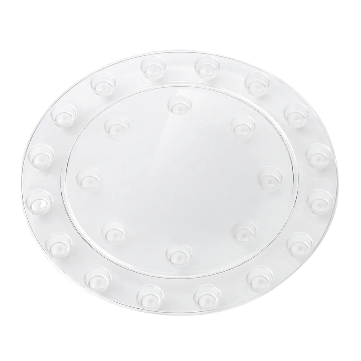 Elho Floorprotector Rond Transparant 21 x 2 cm