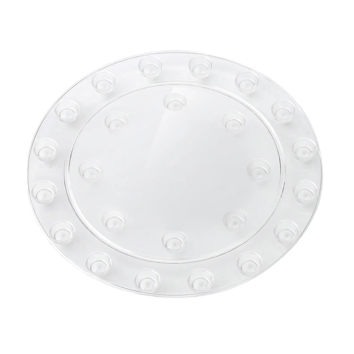 Elho Floorprotector Rond Transparant 13 x 1 cm
