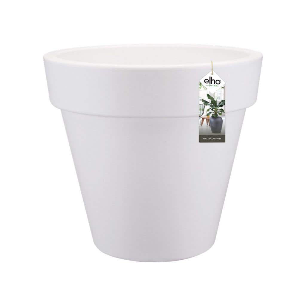 Elho Pure Round 50cm Wit