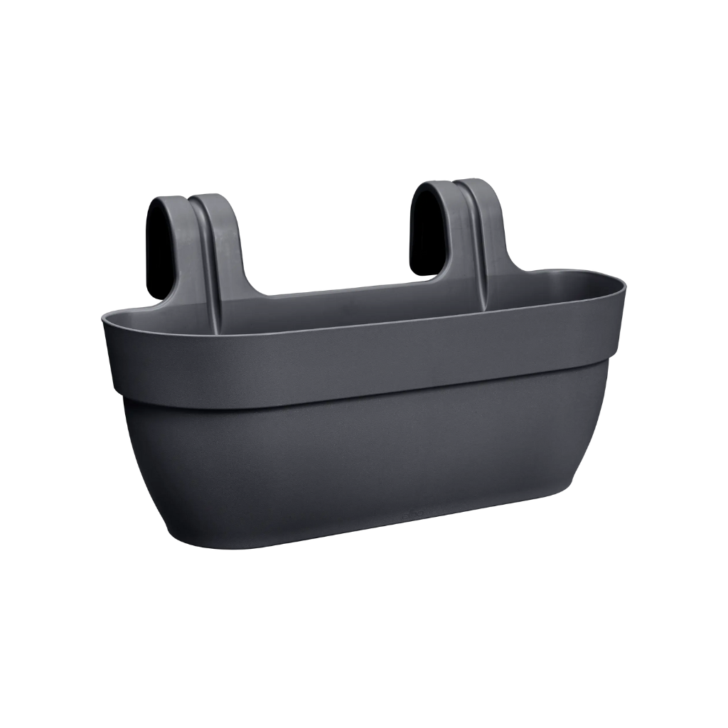 Elho Balkonbak Vibia Campana Easy Hanger Large Antraciet 46 x 27 x 24 cm