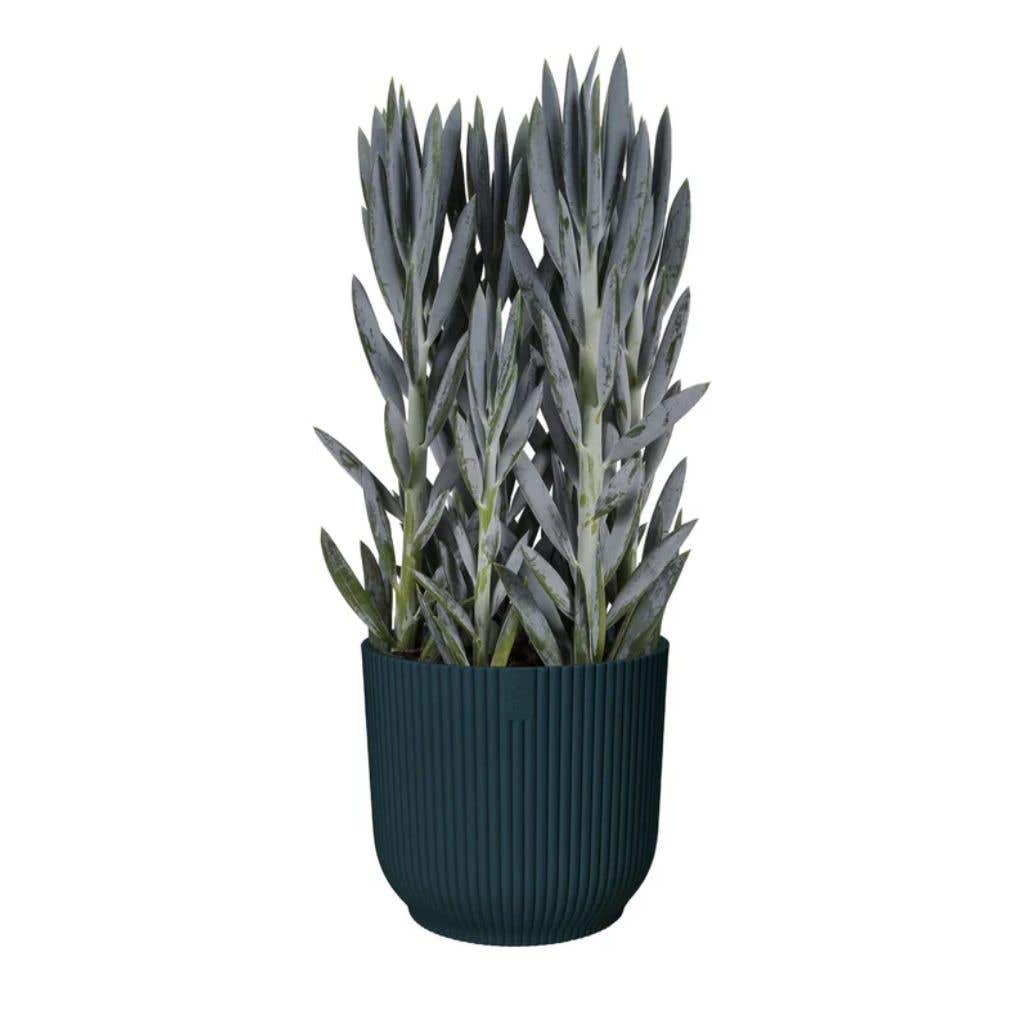 Elho Vibes Fold Rond 25cm Diepblauw