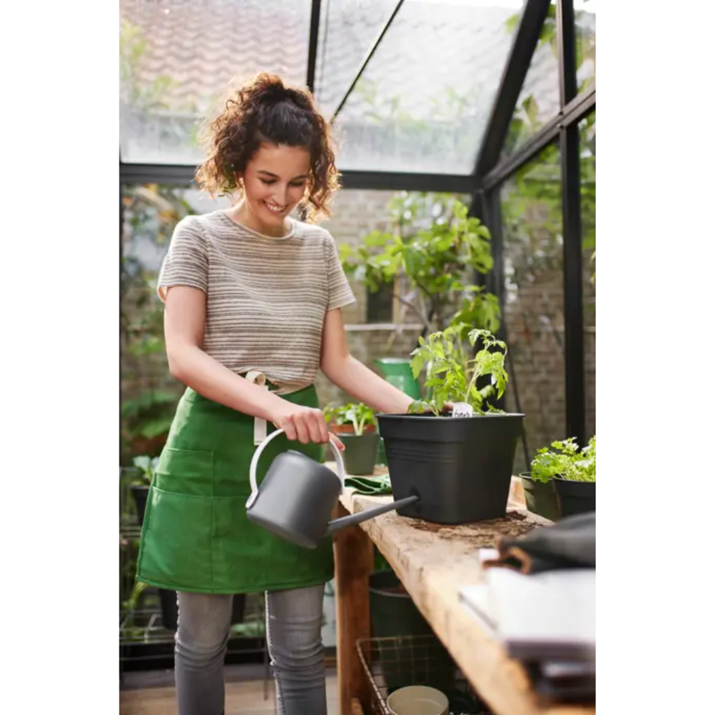 Elho Green Basics kweekpot Allin1 zwart 15 x 21.9 cm