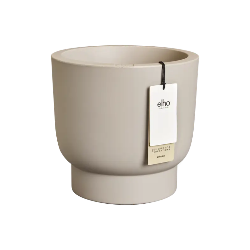 Elho Amber Grail 40 Balanced beige - ø 38 x H 36 cm - 100% gerecycled