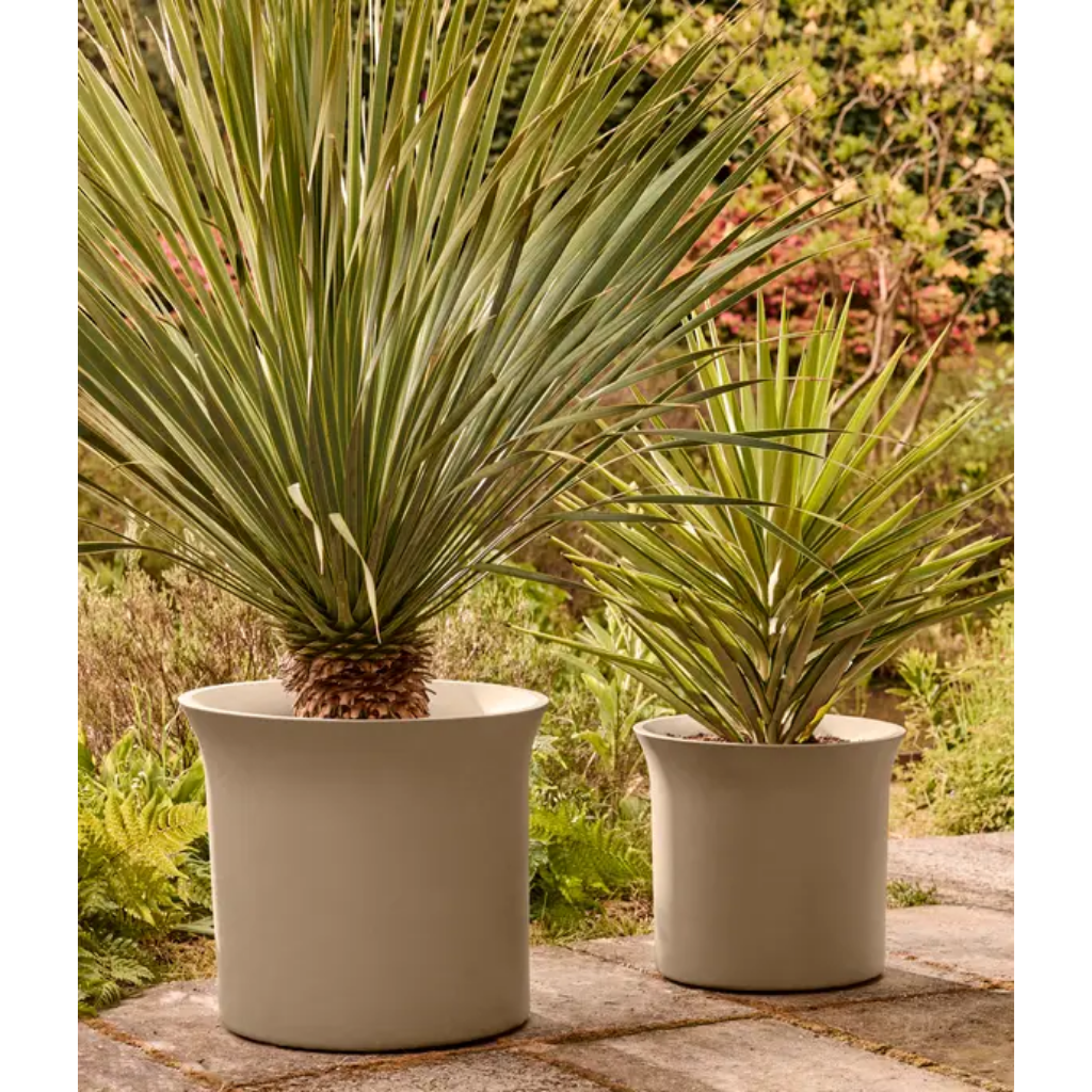 Elho June Tulip 40 Balanced beige - ø 39 x H 36 cm - 100% gerecycled